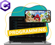 Программирование на C#. Удивительный мир 2D-игр - Школа программирования для детей, компьютерные курсы для школьников, начинающих и подростков - KIBERone г. Пхукет