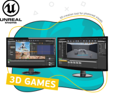 Unreal Engine 4. Игровой движок - Школа программирования для детей, компьютерные курсы для школьников, начинающих и подростков - KIBERone г. Пхукет