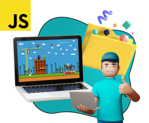 Программирование на JavaScript. Учимся создавать игры! - Школа программирования для детей, компьютерные курсы для школьников, начинающих и подростков - KIBERone г. Пхукет
